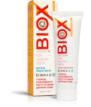 Детская зубная паста BIOX (6-12 лет), 50 мл