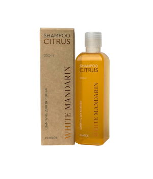 Шампунь White Mandarin CITRUS Очищення / Блиск / Зміцнення для сухого та тонкого волосся, 250 мл