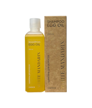 Шампунь White Mandarin EGG OIL Очищення/Зволоження для сухого та ослабленого волосся, 250 мл