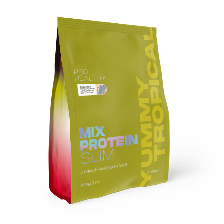 Протеїновий коктейль Mix Protein slim Yummy Tropical