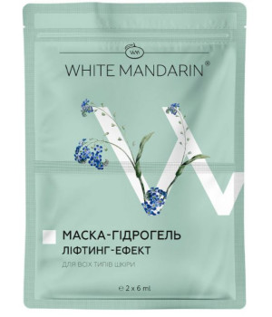 Маска-гидрогель White Mandarin - Лифтинг эффект Морские водоросли для всех типов кожи