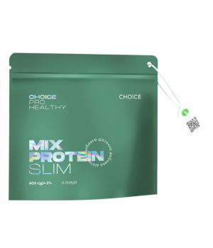 Протеиновый жиросжигающий коктейль Mix Protein Slim (405 g) Choice