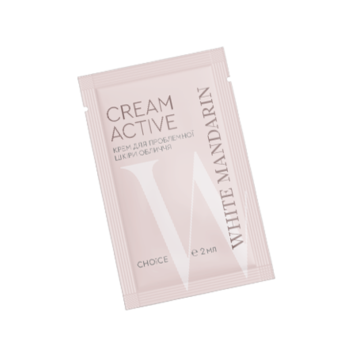 Крем пробник Cream Active 2 мл White Mandarin