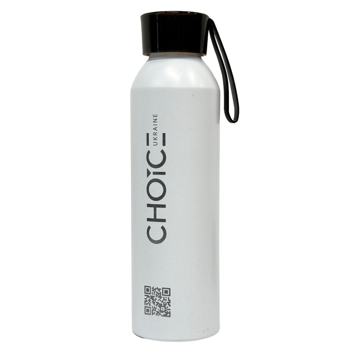 Пляшка з логотипом CHOICE Ukraine