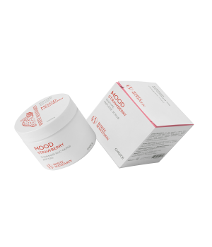 Ензимний мус-скраб для тіла «MOOD STRAWBERRY»