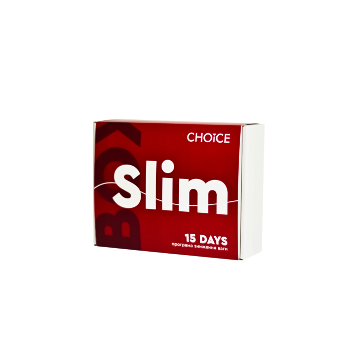 SLIM BOX — інтенсивна програма для схуднення та детоксу (15 днів)